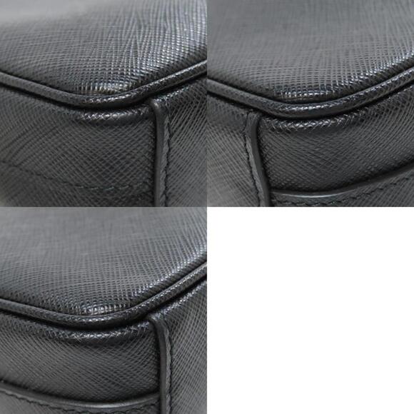 PRADA Black Saffiano Shoulder Bag - Picture 10 of 11